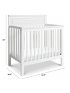 Autumn Mini Crib - White