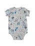Short Sleeve Bodysuit - Dinosaurs