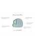 Silicone Snack Plate - Elephant/Blue