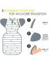 Sleëp - 3 in 1 Evolutive Swaddle With Removable Sleeves