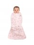 Sleepsack Swaddle Cotton Pink Butterfly Scribble 1.5 Tog