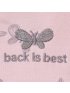 Sleepsack Swaddle Cotton Pink Butterfly Scribble 1.5 Tog
