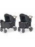 Sprout V2 Single to Double Stroller/Wagon - Byron Black