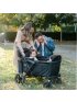 Sprout V2 Single to Double Stroller/Wagon - Byron Black