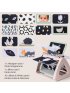 Black & White Spinning Book