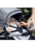 Shine Full Size Stroller with Silver Frame - Grey Melange