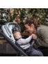 Shine Full Size Stroller with Silver Frame - Grey Melange
