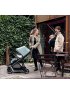 Shine Full Size Stroller with Silver Frame - Mallard Green