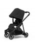 Shine Full Size Stroller with Black Frame - Black