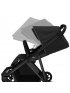 Shine Full Size Stroller with Black Frame - Black