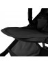 Shine Full Size Stroller with Black Frame - Black