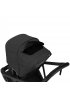 Shine Full Size Stroller with Black Frame - Black
