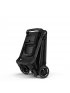 Shine Full Size Stroller with Black Frame - Black