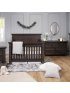 Tillen 4-In-1 Convertible Crib + Double Dresser + Nigh Stand - Truffle