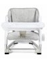 Booster White with Seat Pad - Shadow Grey