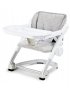 Booster White with Seat Pad - Shadow Grey