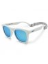 Urban Xplorer Glasses Mirrored Aurora Lenses - White