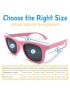 Urban Xplorer Glasses Mirrored Aurora Lenses - White