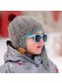 Urban Xplorer Sunglasses Classic Black Lenses - Sky Blue
