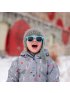 Urban Xplorer Sunglasses Classic Black Lenses - Sky Blue