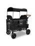 W4 LUXE Premium Quad Stroller - Volcanic Black