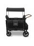 W4 LUXE Premium Quad Stroller - Volcanic Black