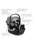 Willow S Infant Car Seat with Alpine Base - Graphite Onyx
