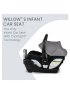 Willow S Infant Car Seat with Alpine Base - Graphite Onyx