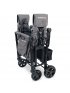 W4 ELITE Quad Stroller - Charcoal Gray