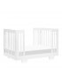 8 in 1 Convertible Crib with All Stages Conversion Kit - White