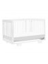 8 in 1 Convertible Crib with All Stages Conversion Kit - White