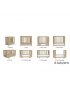8 in 1 Convertible Crib with All Stages Conversion Kit - White
