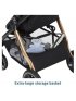 Zelia Luxe 5-in-1 Modular Travel System - New Hope Black