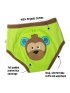 Organic Training Pant Set 3 Piece Girl - Safari Friends