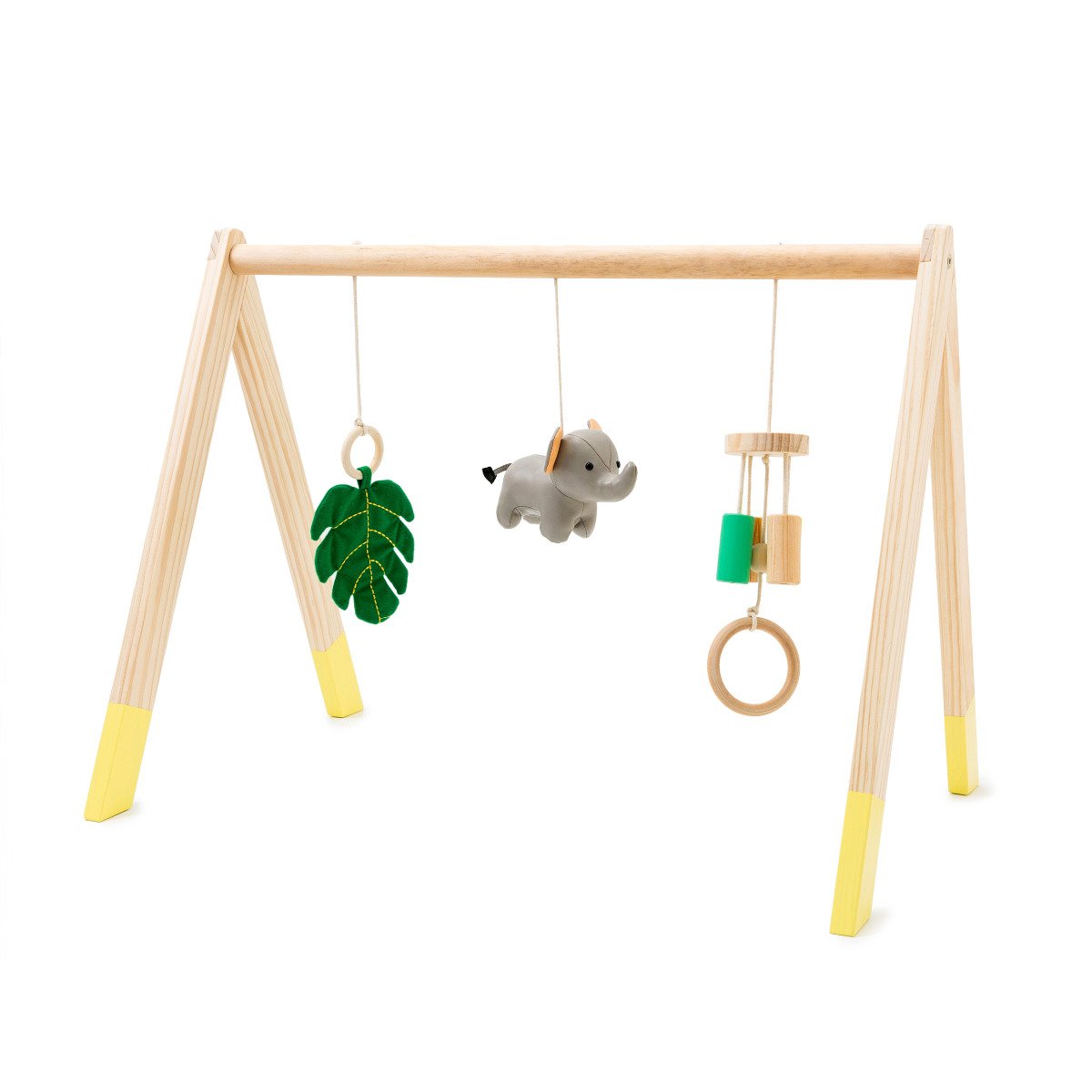 Wooden Activity Arch - Jungle Friends