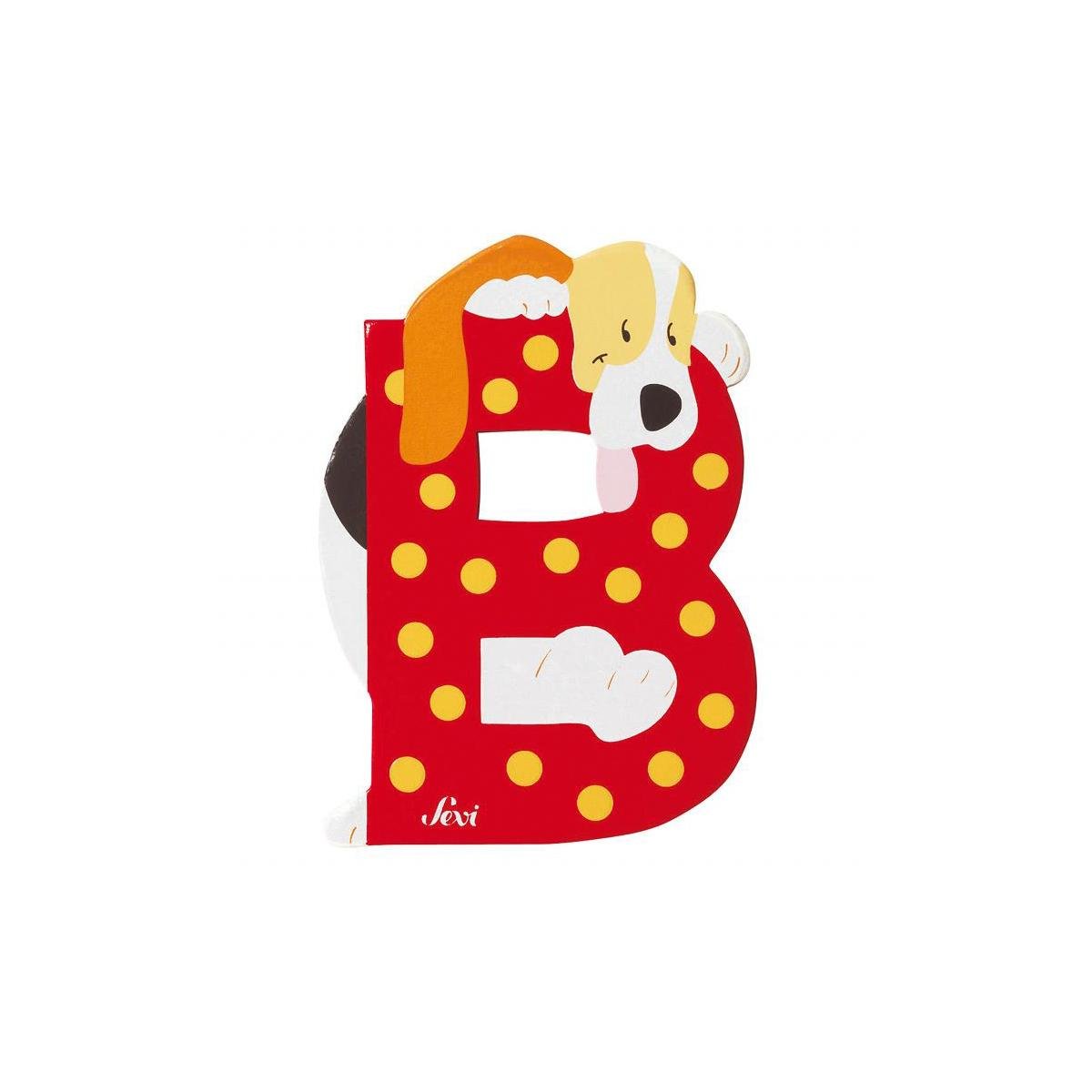 Animal Wooden Letter - B