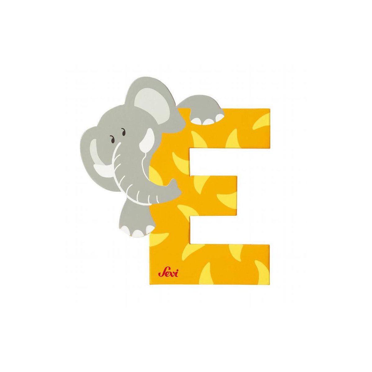 Animal Wooden Letter - E