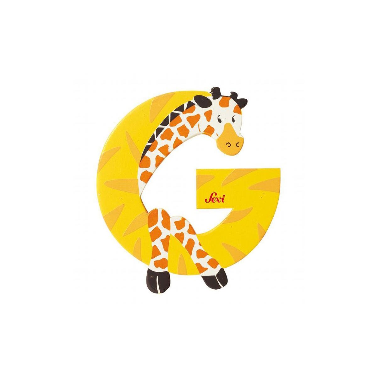 Animal Wooden Letter - G