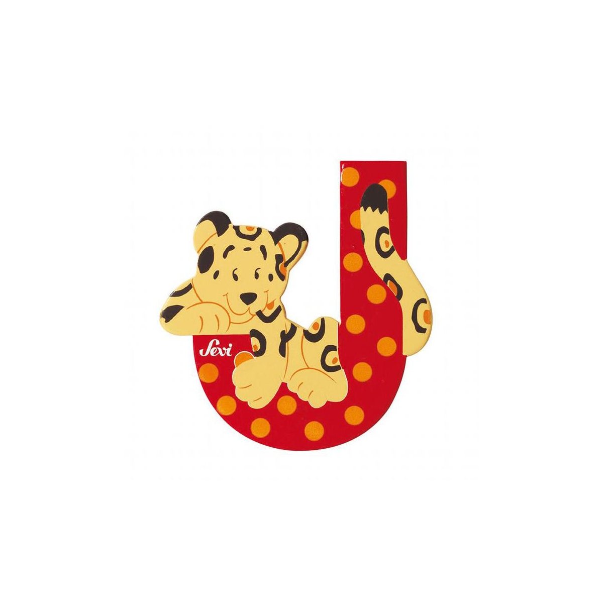 Animal Wooden Letter - J