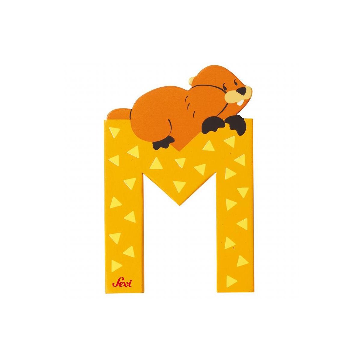 Animal Wooden Letter - M