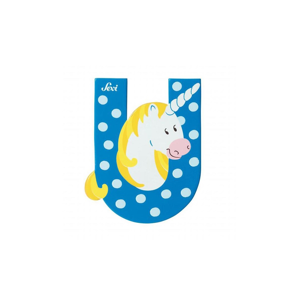 Animal Wooden Letter - U