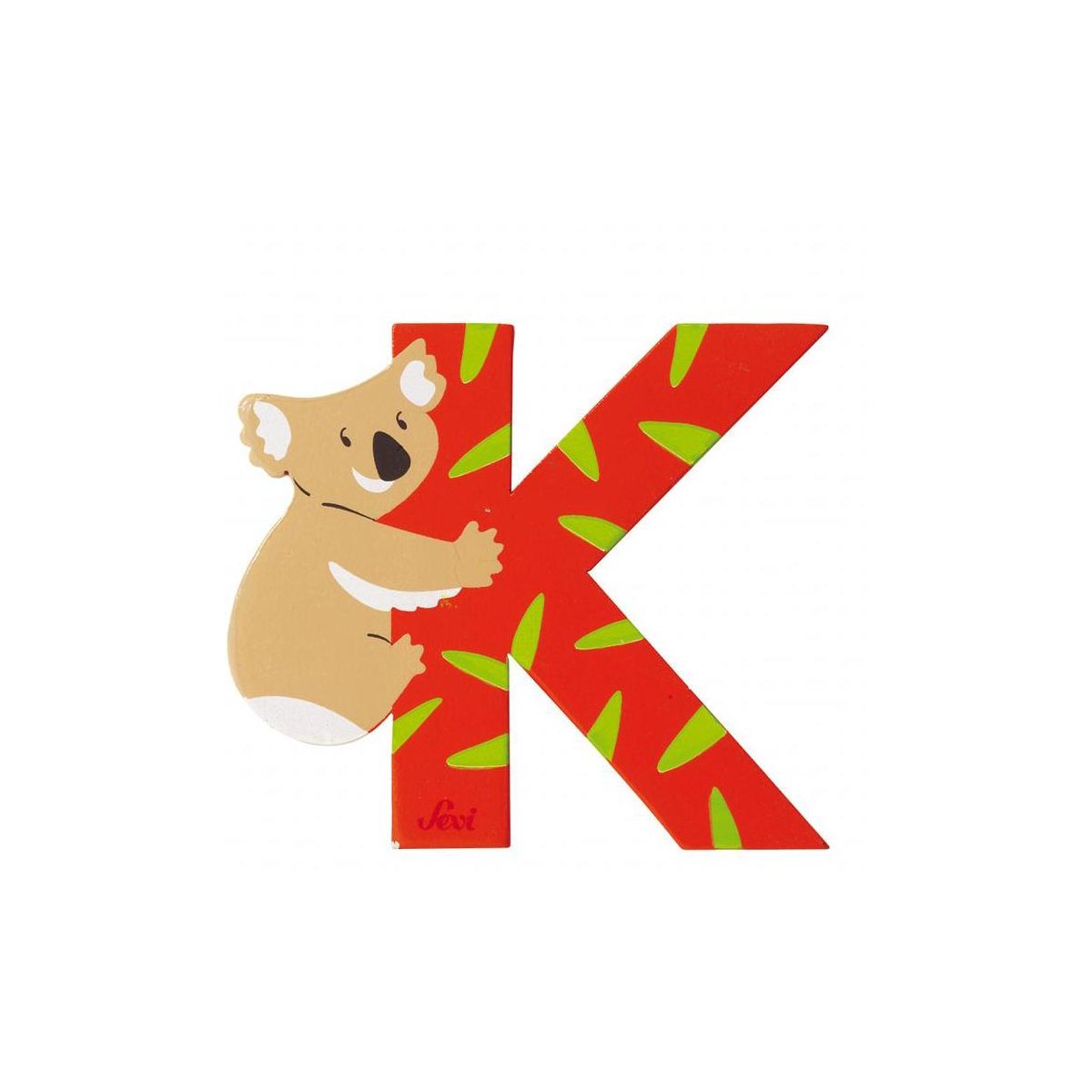 Animal Wooden Letter - K