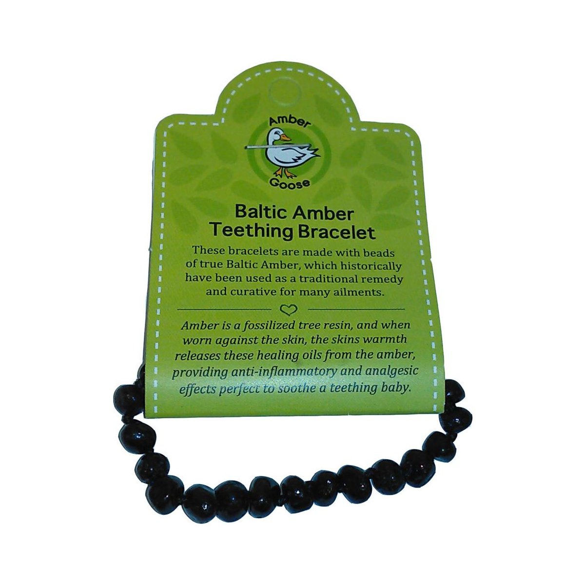 Baby Amber Bracelet - Cherry