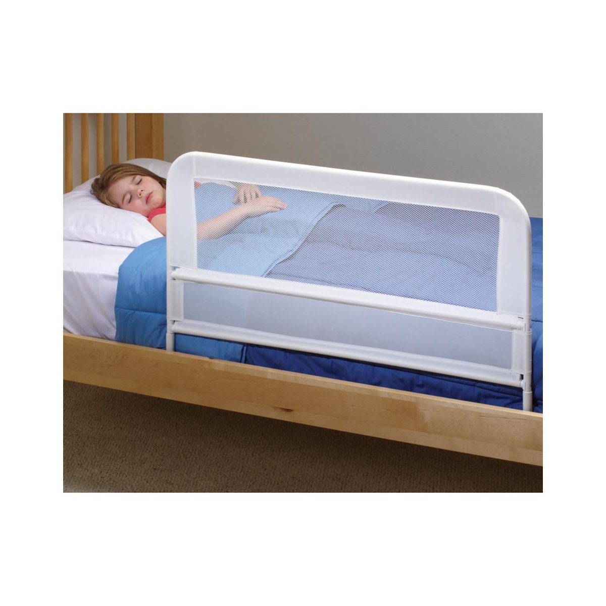Children Mesh Bed Rail Telescopic