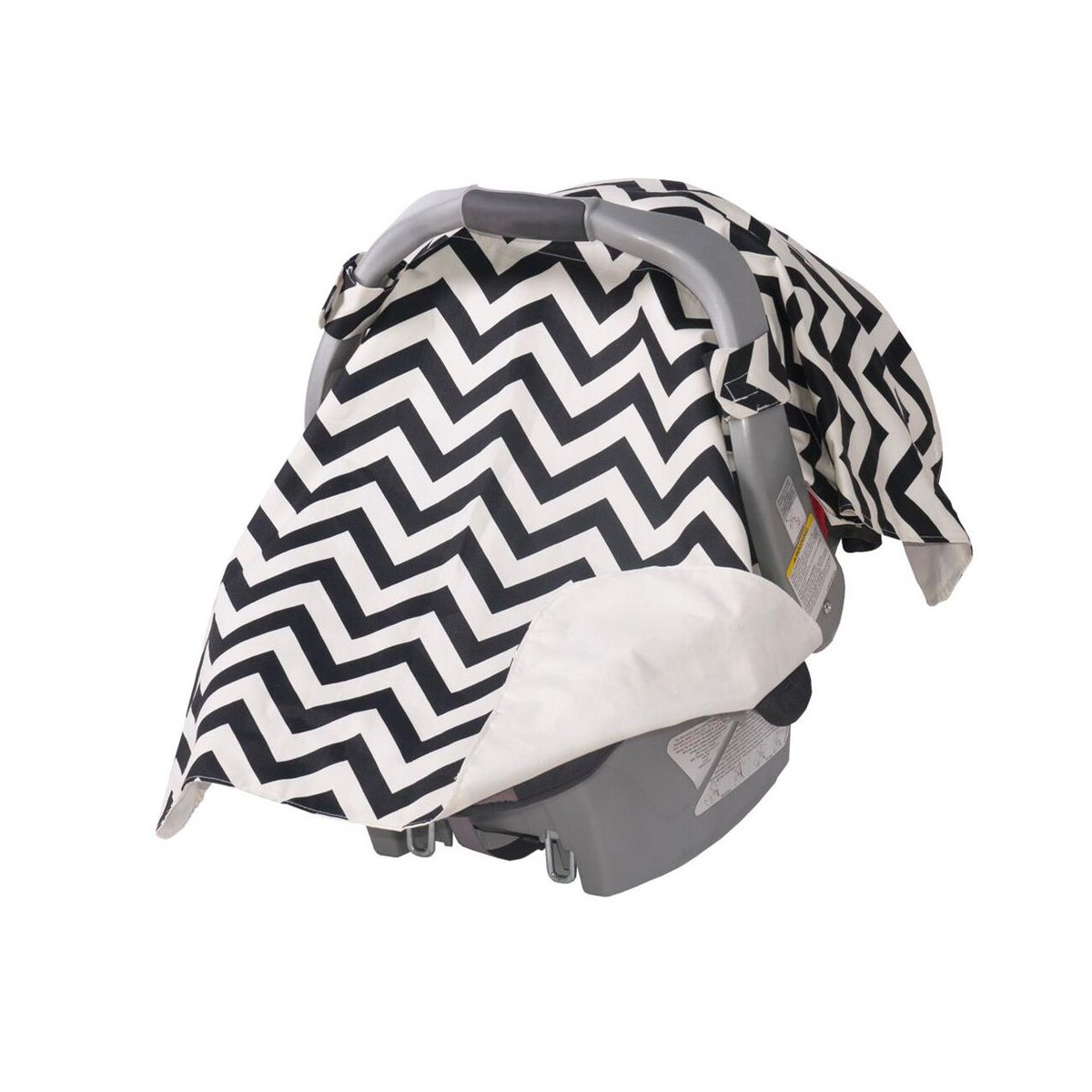 Infant Car Seat Veil With Shade