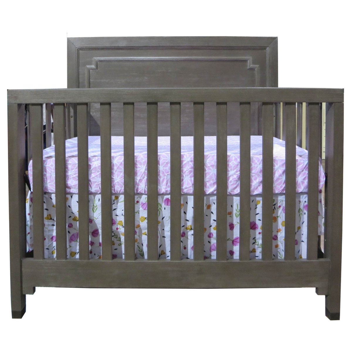 Beckett Convertible Crib Washed - Grey