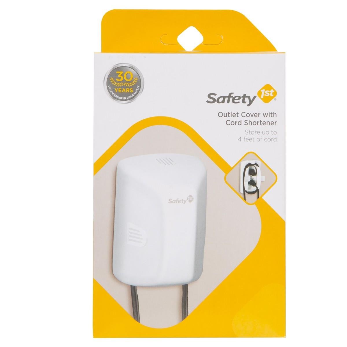 Outlet Cover With Cord Shortner