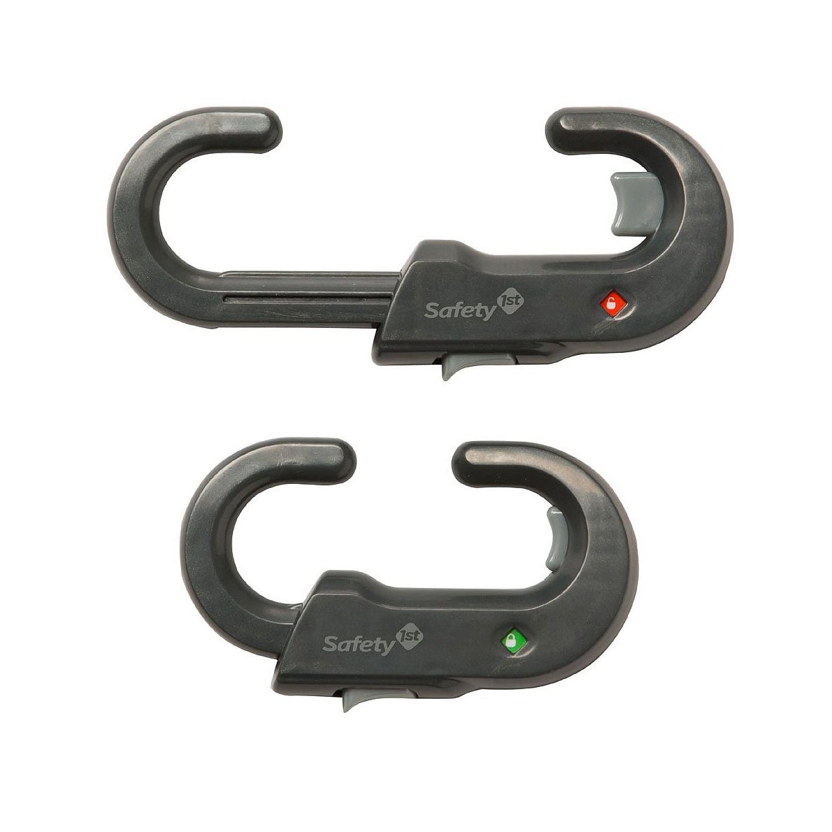Grip N Go Cabinet Lock 2 Pack - Charcoal