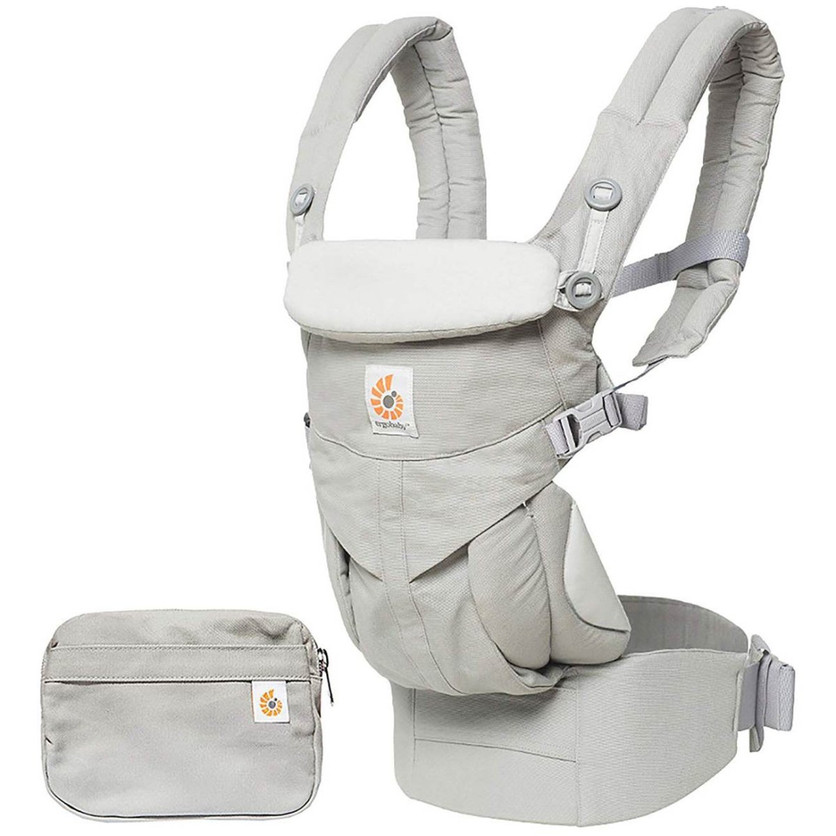 4 Position Omni 360 Baby Carrier - Pearl Grey