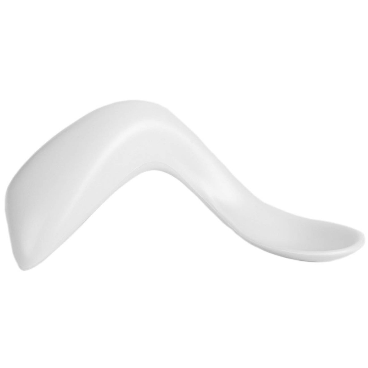 Left Handed Toddler Spoon - White